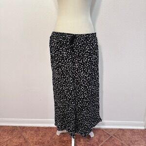 Spotted Coquette Bloomer Pants Womens XL Black White